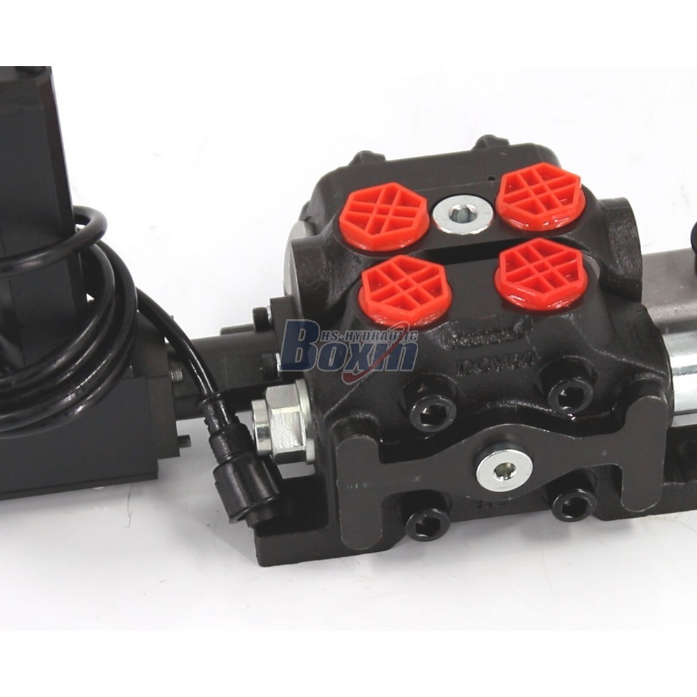 High Performance DCV60 Electric Motor Sectional Directional Valve detail image